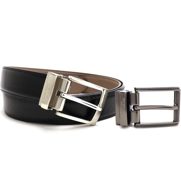 �ӥХ꡼�ҥ륺 �ݥ������ �٥�� �Хå���2�ܥ��å� ��� ������ BEVERLY HILLS POLO CLUB Belt �֥�å� BHG1000-2