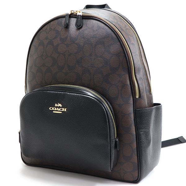コーチ リュック レディース COACH バックパック バッグ ブラウン ブラック 6495 IMAA8 |ブランド一覧|MKcollection