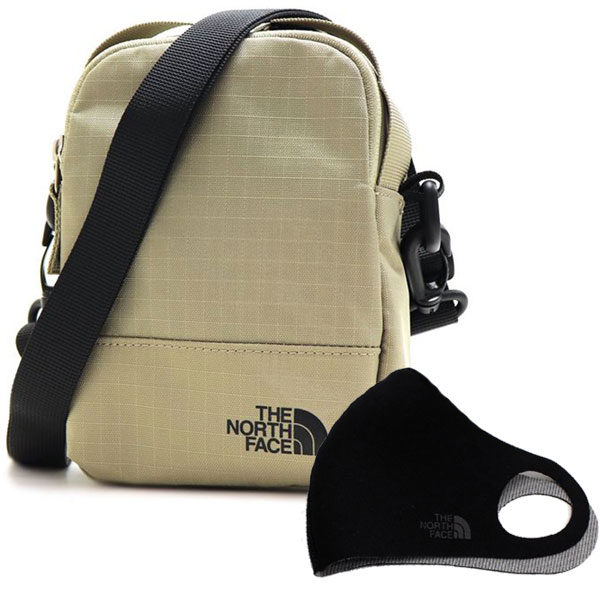 セットでお得 ザ ノースフェイス マスクセット ショルダーバッグ メンズ レディース THE NORTH FACE ベージュ NN2PP52B DBE |ブランド一覧|MKcollection