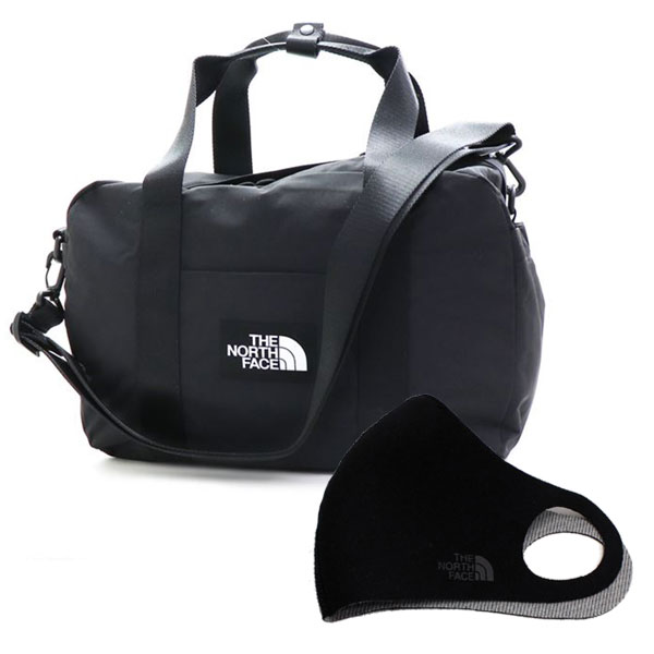 セットでお得 ザ ノースフェイス マスクセット ボストンバッグ THE NORTH FACE 2Way ショルダーバッグ NN2FP78A BLK |ブランド一覧|MKcollection
