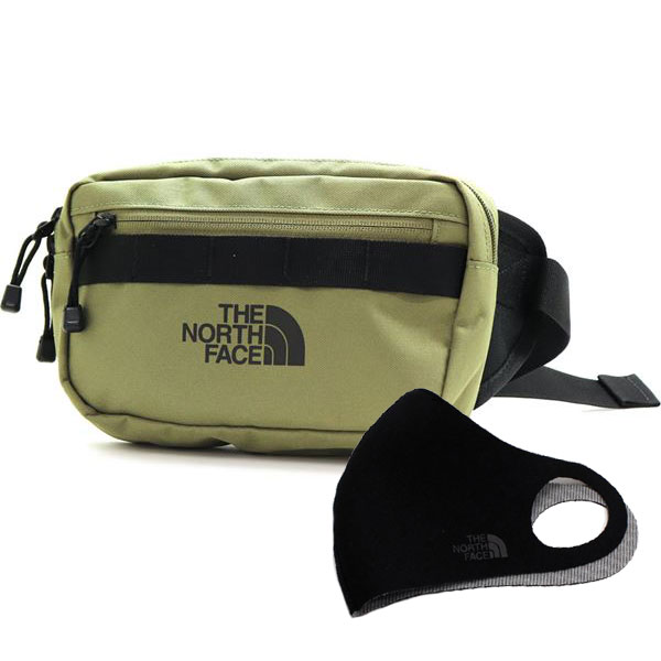 ザ ノースフェイス ボディバッグ  マスクセット メンズ レディース THE NORTH FACE オリーブ NN2HP64B OLV |ブランド一覧|MKcollection