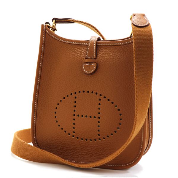 エルメス ショルダーバッグ レディース HERMES エブリン 16 TPM ゴールド ゴールド金具 EVELYNE16 |ブランド一覧|MKcollection