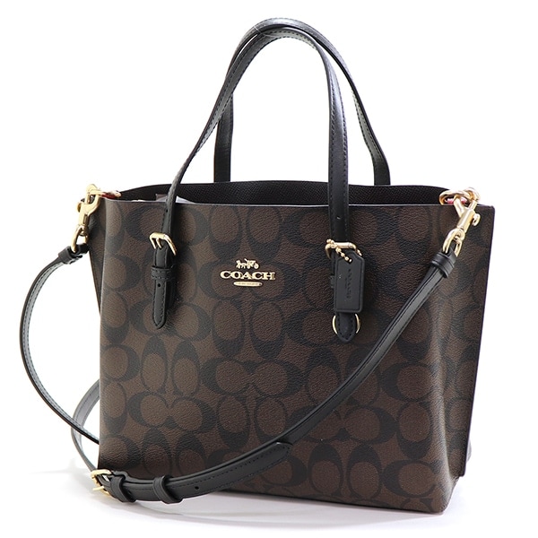 【中古】コーチ COACH C4250 シグネチャー 2WAY ハンドバッグ ショルダー PVC ロゴ 茶 ブラウン /JS ■GY18 コーチ ショルダーバッグ COACH 2Way ハンドバッグ C4250 IMAA8