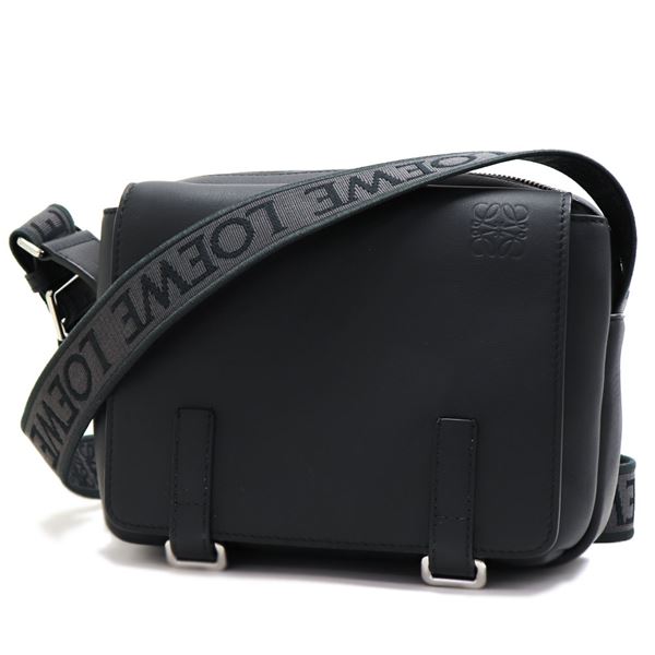 ������ ���������Хå� ��� LOEWE MILITARY MESSENGER XS BAG �֥�å� B553A72X27 1100 