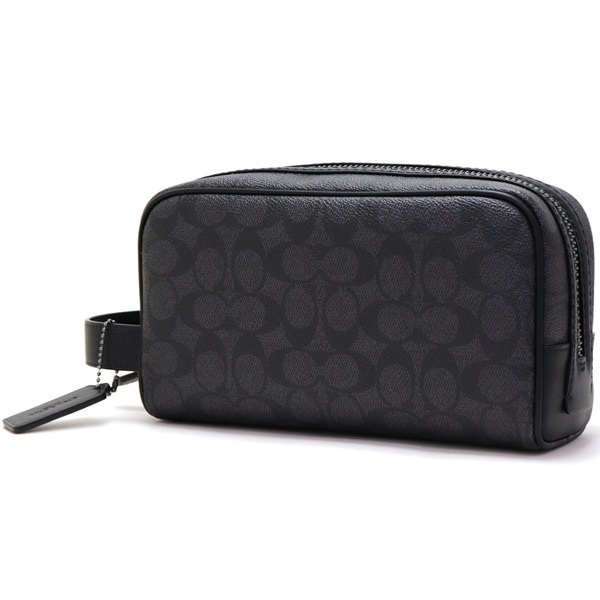 コーチ ハンドバッグ メンズ レディース COACH セカンドバッグ スモール トラベルキット CAR15 QBMI5 |ブランド一覧|MKcollection