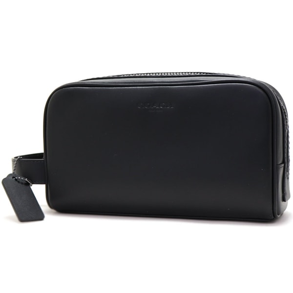 コーチ ハンドバッグ メンズ レディース COACH セカンドバッグ スモール トラベル キット CAT30 QB/BK |ブランド一覧|MKcollection
