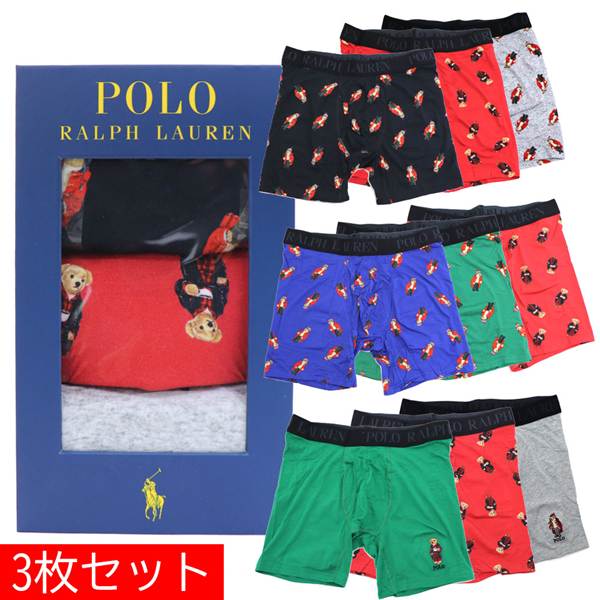 ポロ ラルフローレン ボクサーパンツ 三枚セット メンズ POLO RALPH LAUREN アンダーウエア パンツ LFHBP3 |ブランド一覧|MKcollection