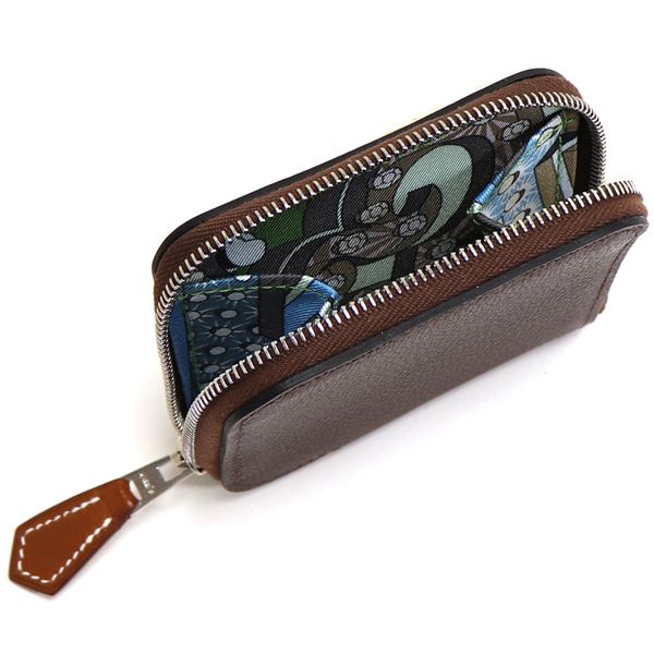 ����᥹ �����󥱡��� ��ǥ����� HERMES �������� ���� �����åץ��륯���� AZAP SILKIN COIN MOKA V YUCCA 