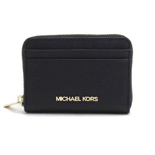 �ޥ����륳���� �����󥱡��� ��ǥ����� �����ɥ����� ���� Michael Kors coin purse �����å� ���å� �ȥ�٥� �쥶��  �֥�å� 35H8GTVZ1L BLACK