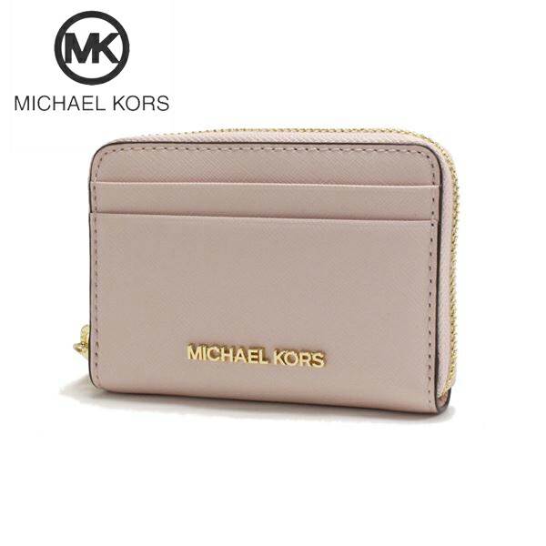 �ޥ����륳���� �����󥱡��� ��ǥ����� �����ɥ����� ���� Michael Kors coin purse �����å� ���å� �ȥ�٥� �쥶��  �ԥ� 35H8GTVZ1L POWDER BLUSH