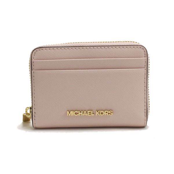 �ޥ����륳���� �����󥱡��� ��ǥ����� �����ɥ����� ���� Michael Kors coin purse �����å� ���å� �ȥ�٥� �쥶��  �ԥ� 35H8GTVZ1L POWDER BLUSH