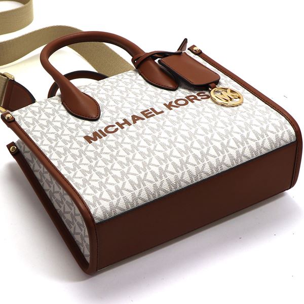 �ޥ����륳���� ���������Хå� ��ǥ����� MICHAEL KORS 2Way �ϥ�ɥХå� �Х˥� 35S4G7ZC5B VANIL 