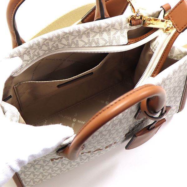 �ޥ����륳���� ���������Хå� ��ǥ����� MICHAEL KORS 2Way �ϥ�ɥХå� �Х˥� 35S4G7ZC5B VANIL 