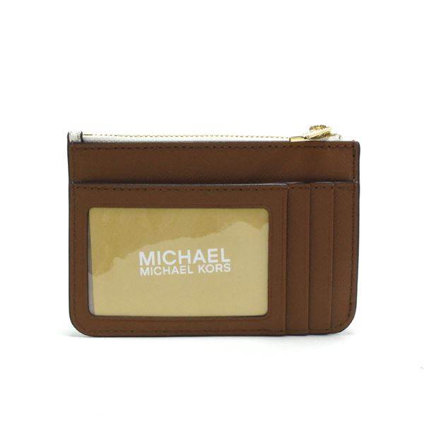 �ޥ����륳���� �����󥱡��� ��ǥ����� Michael Kors coin purse �����å� ���å� �ȥ�٥� �����ͥ��㡼 ���⡼�� �ȥå� ���å� ID ������� ������ �ݡ��� �Х˥� 35H9GTVP1B VANILLA
