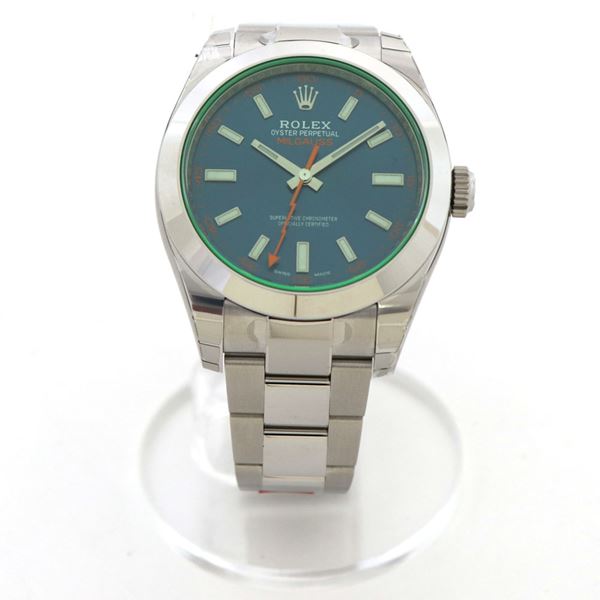 ��ѻ��� ��Ź���̲��� ����å��� �ӻ��� ��� ROLEX �ߥ륬���� 116400GV Z�֥롼