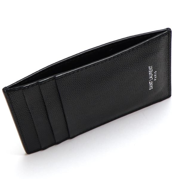 �������� ���������� �����ɥ����� ��� SAINT LAURENT card case NERO �֥�å� 584105 BTY0N 1000