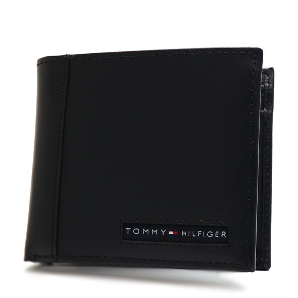 ���եȥ�åԥ�̵�� �ȥߡ��ҥ�ե����� ����޺��� ��� ���������դ� TOMMY HILFIGER Wallet �֥�å� 31TL25X023 001