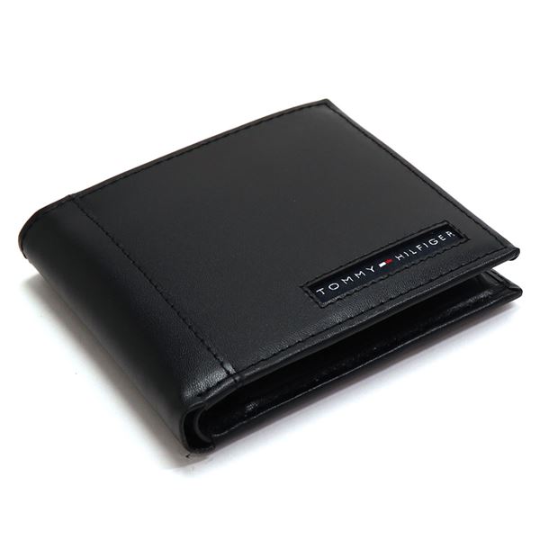 ���եȥ�åԥ�̵�� �ȥߡ��ҥ�ե����� ����޺��� ��� ���������դ� TOMMY HILFIGER Wallet �֥�å� 31TL25X023 001