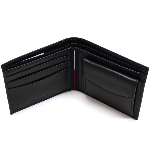 ���եȥ�åԥ�̵�� �ȥߡ��ҥ�ե����� ����޺��� ��� ���������դ� TOMMY HILFIGER Wallet �֥�å� 31TL25X023 001