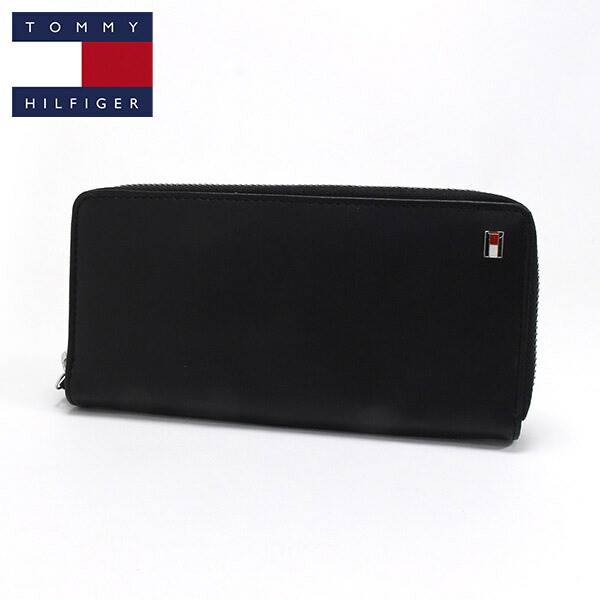 �ȥߡ��ҥ�ե����� Ĺ���� ��� TOMMY HILFIGER Wallet �֥�å� 31tl13x009 001