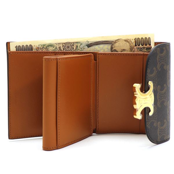 ���꡼�� �����ޤ���� ��ǥ����� CELINE Wallet �ߥ˺��� TAN ���� 10D782CQH 04LU  ���եȥ�åԥ�̵��