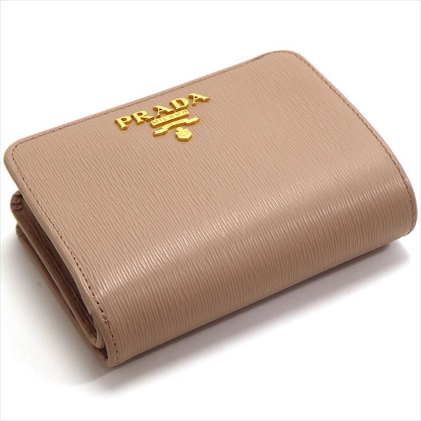 �ץ�� ����ޤ���� ��ǥ����� PRADA Wallet �ԥ󥯥١������ 1ML018 2B6P F0236 