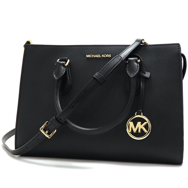 �ޥ����륳���� ���������Хå� ��ǥ����� MICHAEL KORS 2WAY �ϥ�ɥХå� �������� �ߥǥ����� ���󥿡� ���å� ���å����� �֥�å� 35S3G6HS2L BLACK