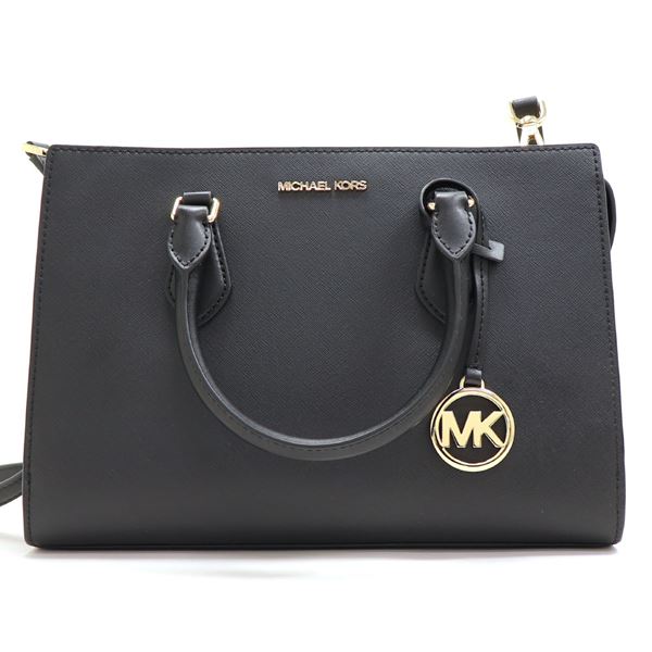 �ޥ����륳���� ���������Хå� ��ǥ����� MICHAEL KORS 2WAY �ϥ�ɥХå� �������� �ߥǥ����� ���󥿡� ���å� ���å����� �֥�å� 35S3G6HS2L BLACK