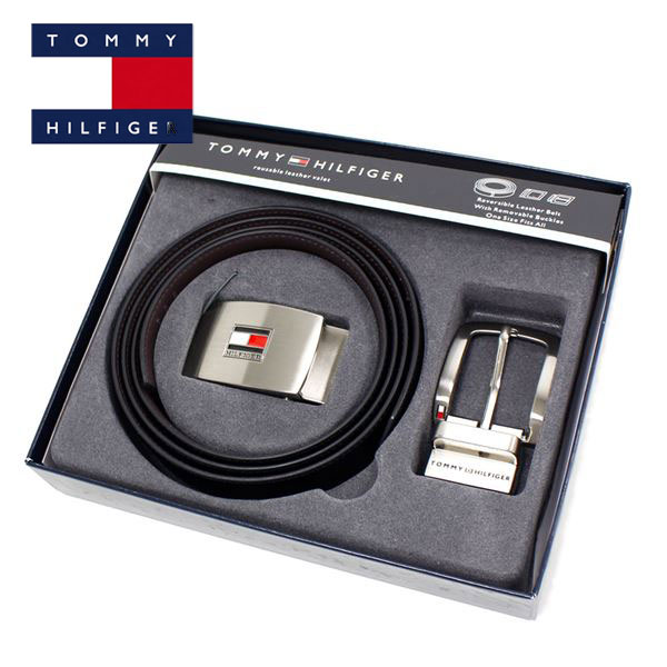 ȥߡҥե ٥  TOMMY HILFIGER belt ֥å ֥饦 11TL08X007 014