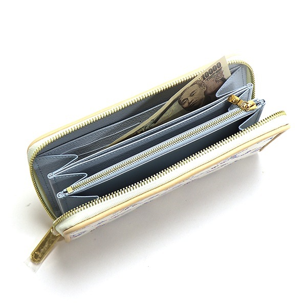 �륤�����ȥ� Ĺ���� ��ǥ����� LOUIS VUITTON Wallet �饦��ɥե����ʡ� �ۥ磻�ȥޥ�� M83456 