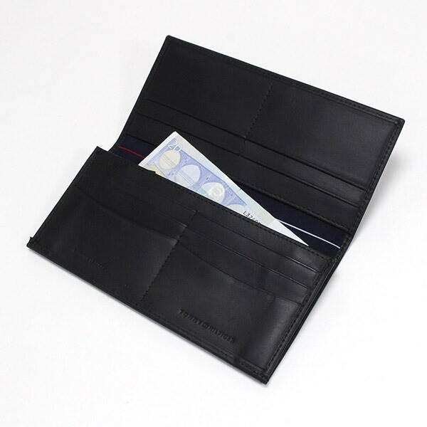 �ȥߡ��ҥ�ե����� ����ޤ�Ĺ���� ��� TOMMY HILFIGER Wallet �֥�å� 31tl19x006 001