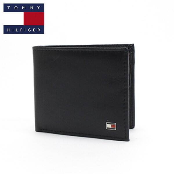 �ȥߡ��ҥ�ե����� ����ޤ���� ��� TOMMY HILFIGER Wallet �֥�å� 31TL25X003 001