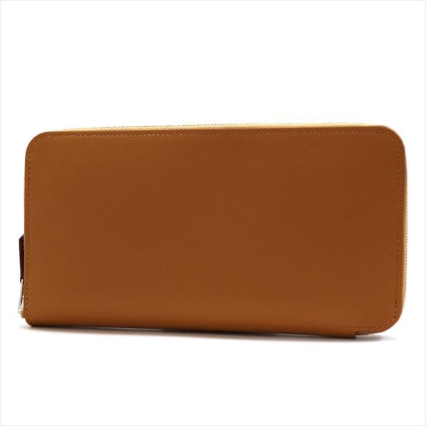 ����᥹ Ĺ���� ��ǥ����� HERMES Wallet �饦��ɥե����ʡ� AZAP SILKIN LONG EV-CAR-BL 