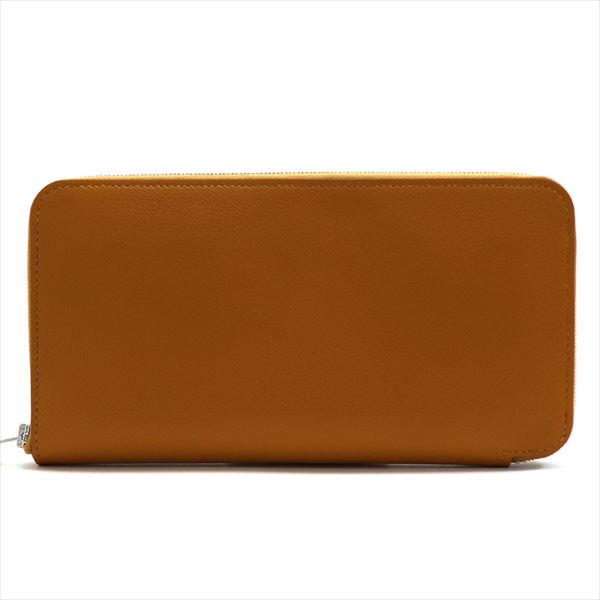 ����᥹ Ĺ���� ��ǥ����� HERMES Wallet �饦��ɥե����ʡ� AZAP SILKIN LONG EV-CAR-BL 