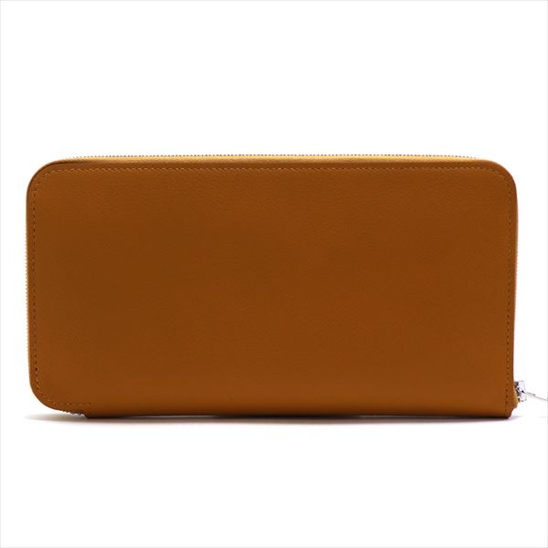 ����᥹ Ĺ���� ��ǥ����� HERMES Wallet �饦��ɥե����ʡ� AZAP SILKIN LONG EV-CAR-BL 