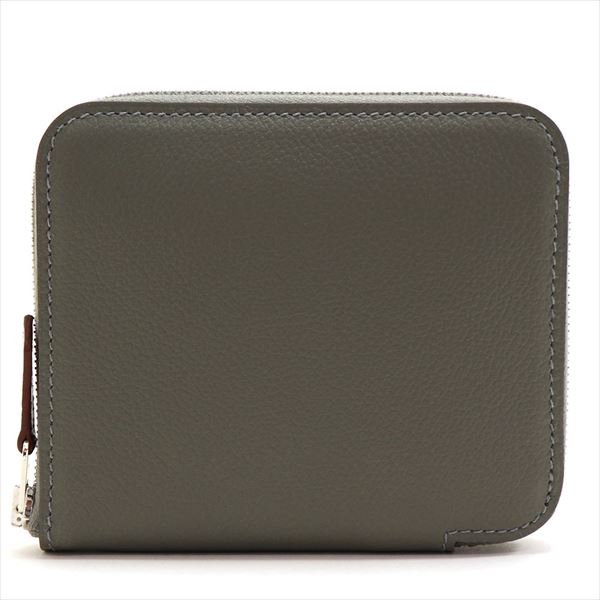 ����᥹ �����󥱡��� ��ǥ����� HERMES coin purse �����å� ����ѥ��� AZAP SILKIN COM GRIS MEYER  