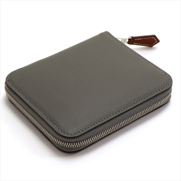 ����᥹ �����󥱡��� ��ǥ����� HERMES coin purse �����å� ����ѥ��� AZAP SILKIN COM GRIS MEYER  