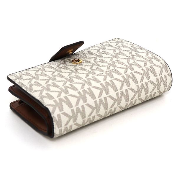 ޥ륳 ޤ ǥ MICHAEL KORS Wallet Х˥ ֥饦 35F8GTVF2B VANILLA
