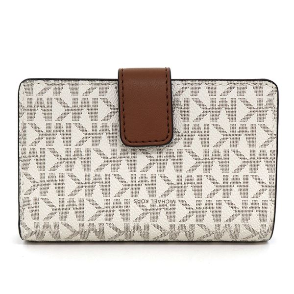 ޥ륳 ޤ ǥ MICHAEL KORS Wallet Х˥ ֥饦 35F8GTVF2B VANILLA
