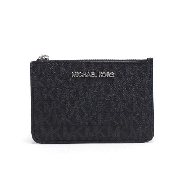 �ޥ����륳���� �����󥱡��� ��ǥ����� Michael Kors coin purse �����å� ���å� �ȥ�٥� �����ͥ��㡼 ���⡼�� �ȥå� ���å� ID ������� ������ �ݡ��� �֥�å� 35H9STVP1B BLACK