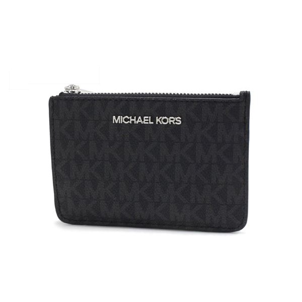 �ޥ����륳���� �����󥱡��� ��ǥ����� Michael Kors coin purse �����å� ���å� �ȥ�٥� �����ͥ��㡼 ���⡼�� �ȥå� ���å� ID ������� ������ �ݡ��� �֥�å� 35H9STVP1B BLACK