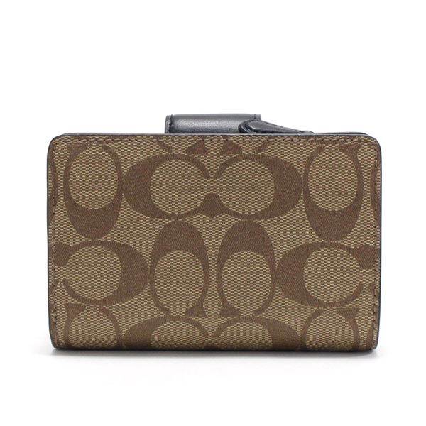 ޤ ǥ COACH Wallet ͥ㡼 ߥǥ ʡ å å  ֥å C0082 IMCBI
