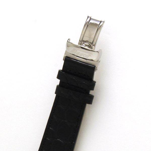 �ƥ��� �ӻ��� ��� ��ǥ����� TISSOT �إ�ơ��� �Хʥ� ����ƥʥ꡼ �֥�å� ���� �쥶�� T117.509.16.052.00