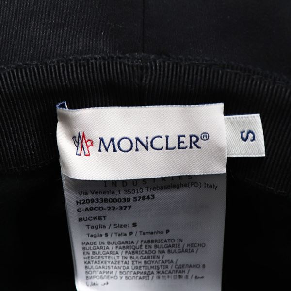��󥯥졼�� �Х��åȥϥå� ��ǥ����� MONCLER �������� ˹�� �֥�å� 3B000 39 57843 999