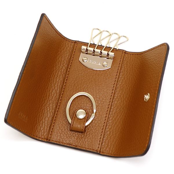 ���եȥ�åԥ�̵�� �ե�� ���������� ��ǥ����� FURLA key case ������� BABYLON �Хӥ��� 4Ϣ�եå� ���˥�å� �֥饦��� RAC5UNO HSF000 03B00