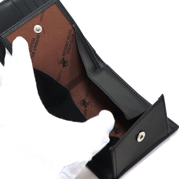 �ӥХ꡼�ҥ륺 �ݥ������ ����ޤ���� ��� ������ BEVERLY HILLS POLO CLUB Wallet BHG7000 �ͥ��ӡ� BHG-M1002 NV/BK