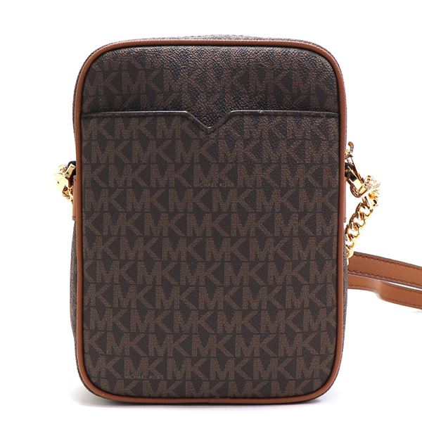 �ޥ����륳���� ���������Хå� ��ǥ����� �ߥ˥Хå� MICHAEL KORS �ߥǥ����� NS �������� �������ܥǥ��� �����å� ���å� �ȥ�٥� �����ͥ��㡼 �֥饦�� 35F1GTVC2B BROWN