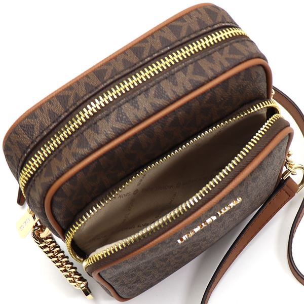 �ޥ����륳���� ���������Хå� ��ǥ����� �ߥ˥Хå� MICHAEL KORS �ߥǥ����� NS �������� �������ܥǥ��� �����å� ���å� �ȥ�٥� �����ͥ��㡼 �֥饦�� 35F1GTVC2B BROWN