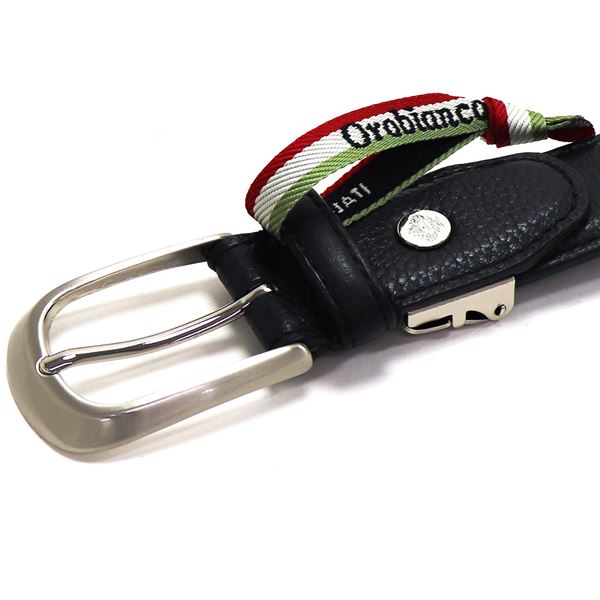 �����ӥ��� �٥�� ��� ������ OROBIANCO Belt ������ �쥶�� �֥�å� ORB 010822D