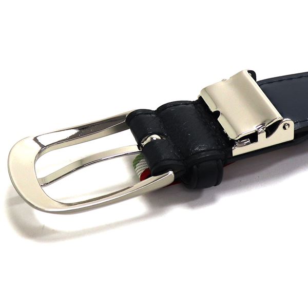 �����ӥ��� �٥�� ��� ������ OROBIANCO Belt ������ �쥶�� �֥�å� ORB 010822D